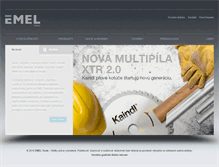 Tablet Screenshot of emeltools.sk